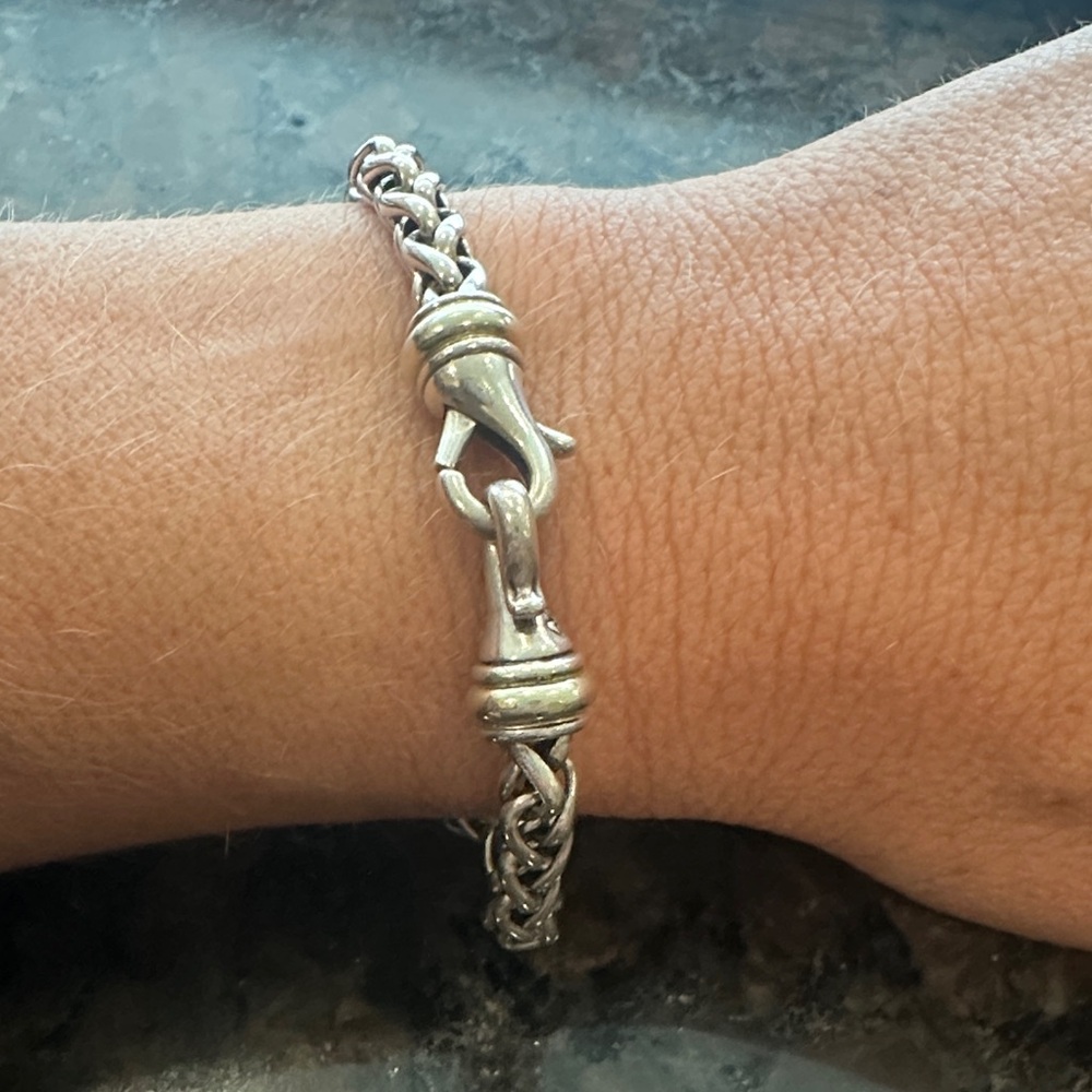 David Yurman Silver Chain Bracelet